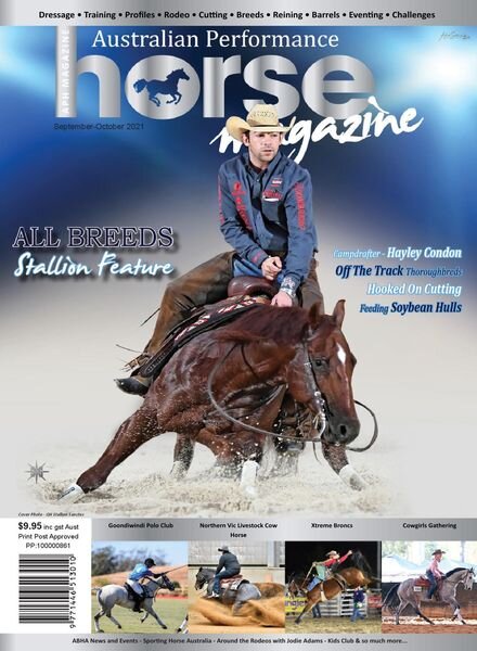 Australian Performance Horse Magazine – September 2021 Cover