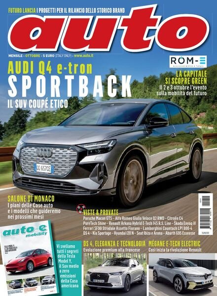 Auto – Ottobre 2021 Cover