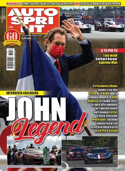 Auto Sprint – 24 Agosto 2021 Cover