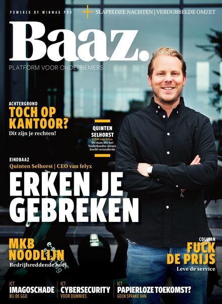 BAAZ – 16 maart 2021 Cover