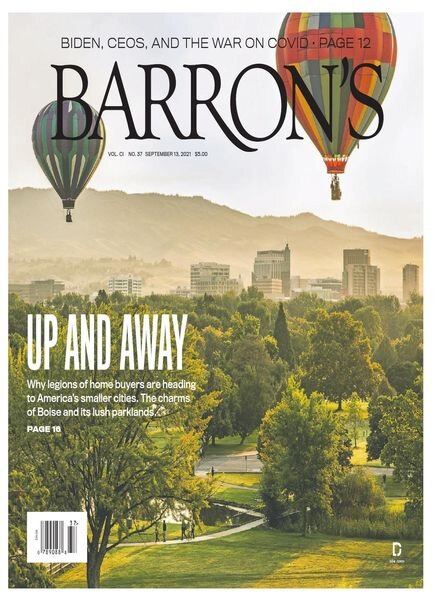 Barron’s – 13 September 2021 Cover