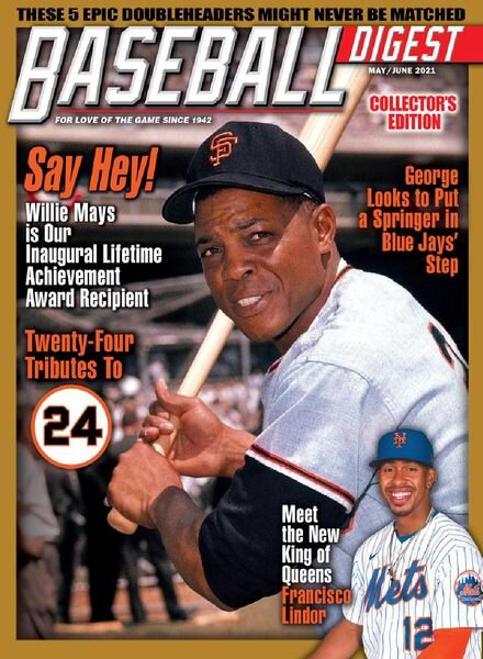 Baseball Digest – May-June 2021 Cover