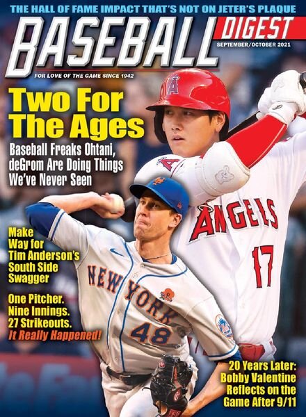 Baseball Digest – September-October 2021 Cover