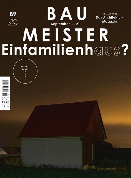 Baumeister – September 2021 Cover