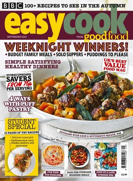 BBC Easy Cook UK – September 2021 Cover