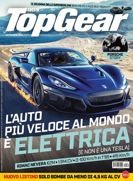 BBC Top Gear Italia – settembre 2021 Cover