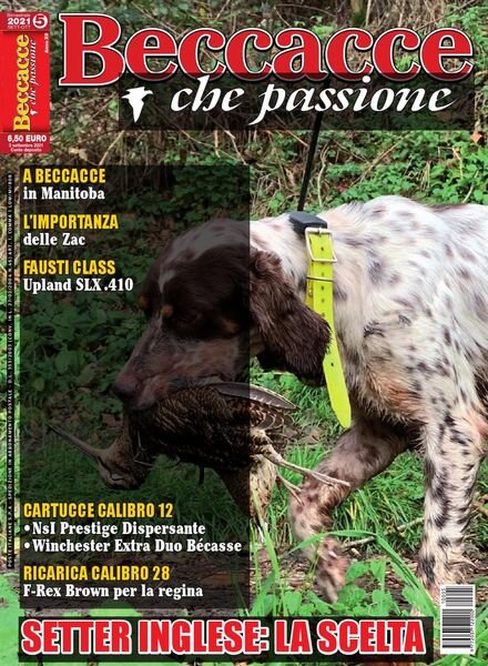 Beccacce Che Passione – Settembre-Ottobre 2021 Cover