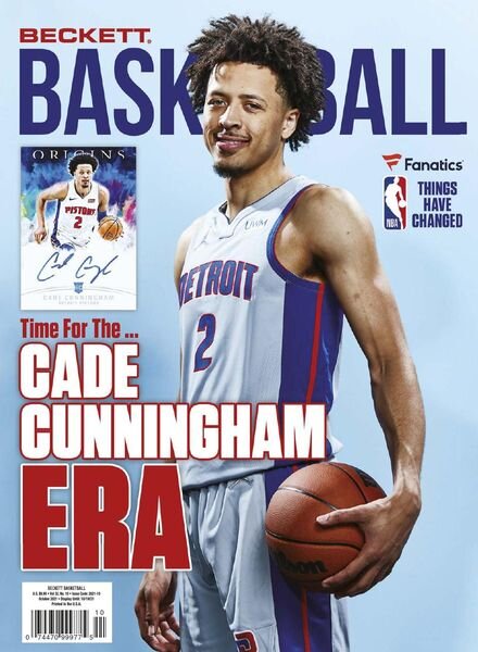 Beckett Basketball – October 2021 Cover