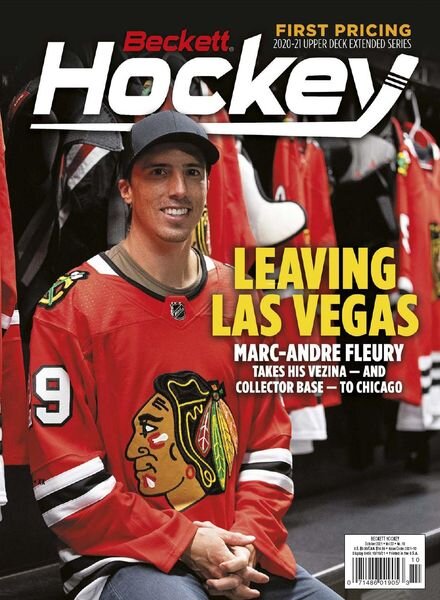 Beckett Hockey – October 2021 Cover