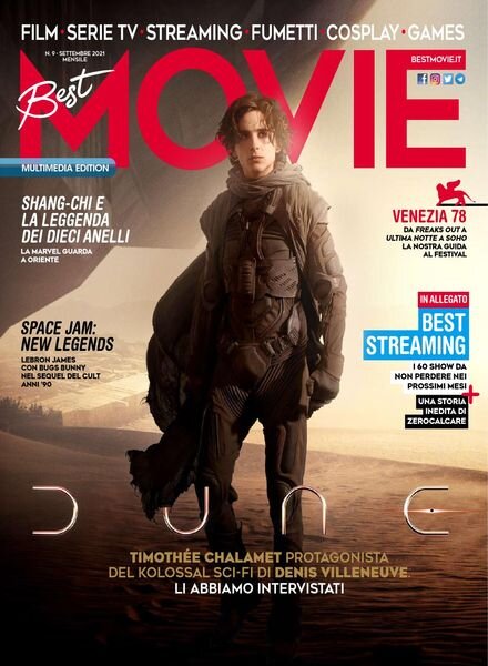 Best Movie – Settembre 2021 Cover