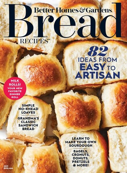 BH&G Best Bread Recipes – August 2021 Cover