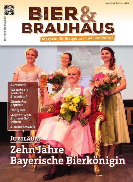 Bier & Brauhaus – 07 Juni 2019 Cover