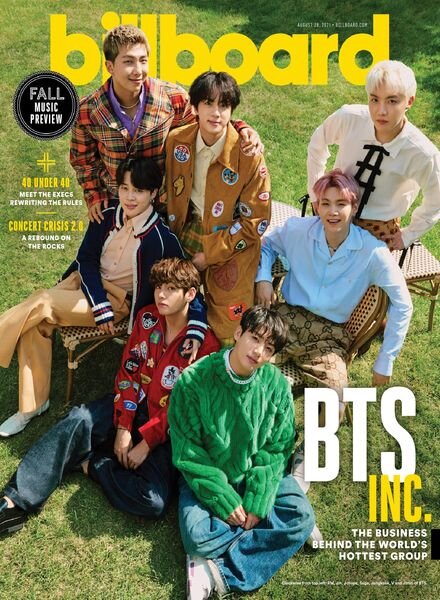Billboard – August 28, 2021 Cover