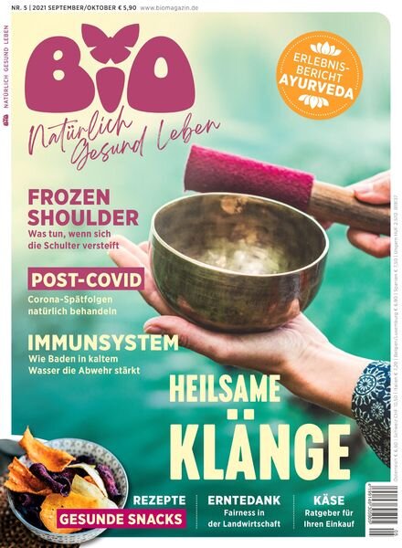 BIO – naturlich gesund leben – September 2021 Cover