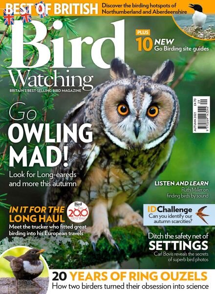 Bird Watching UK – October 2021 Cover