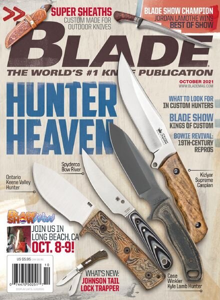 Blade – October 2021 Cover