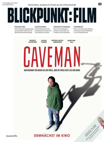 Blickpunkt Film – 13 September 2021 Cover