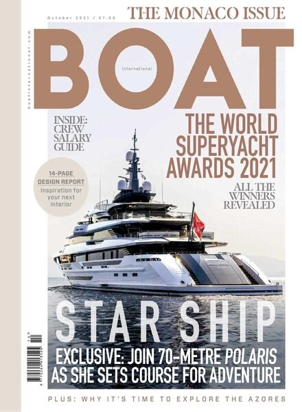 Boat International – October 2021 Cover