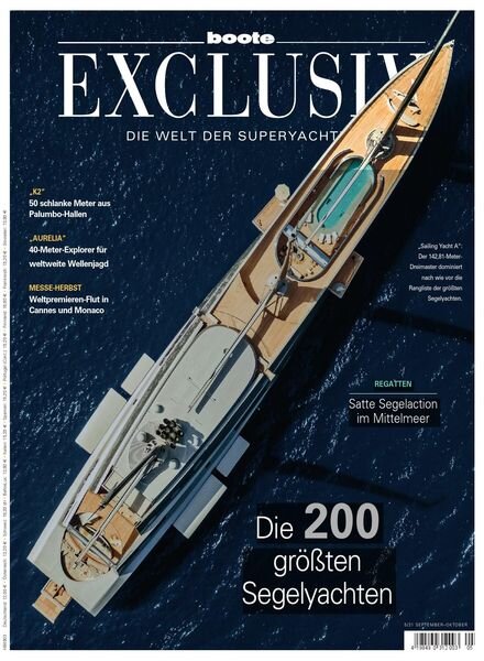 Boote Exclusiv – September 2021 Cover