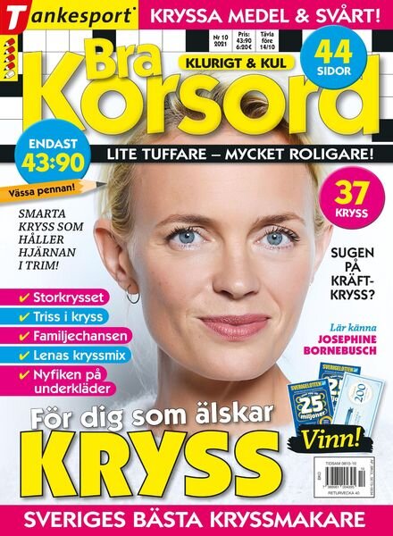 Bra Korsord – 02 september 2021 Cover