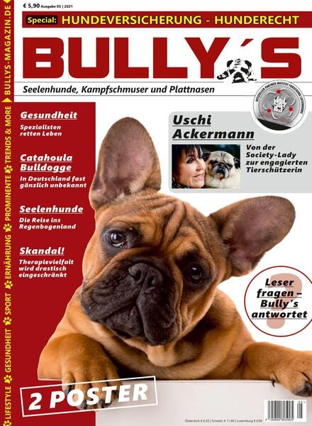 Bully’s Das Magazin – 27 August 2021 Cover