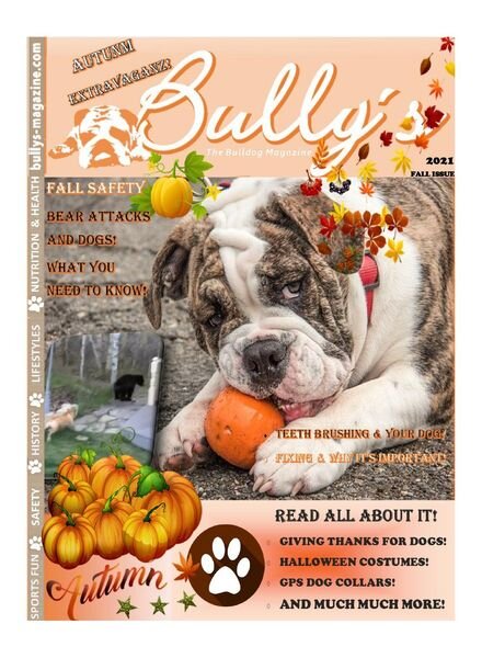 Bully’s The Bulldog Magazine – Fall 2021 Cover