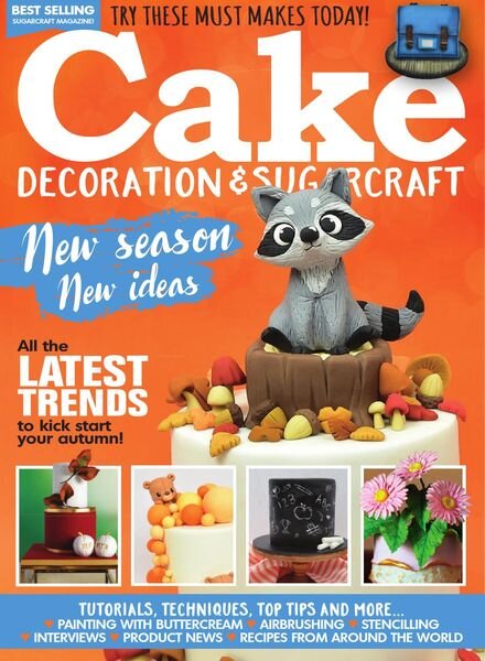 Cake Decoration & Sugarcraft – September 2021 Cover