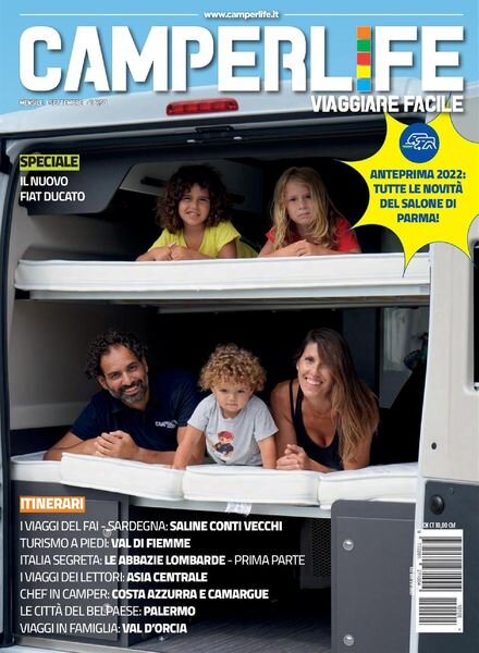 Camper Life – Settembre 2021 Cover