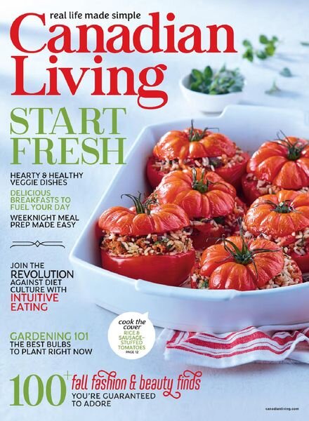 Canadian Living – September 2021 Cover