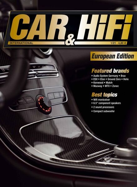 CAR&HIFI International – August 2021 Cover