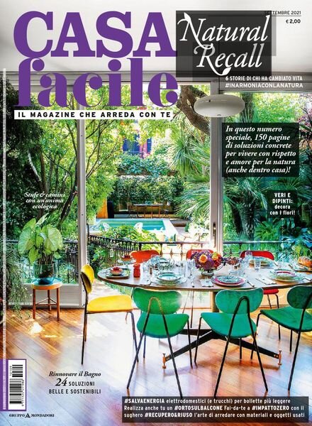 CasaFacile – Settembre 2021 Cover