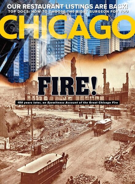 Chicago Magazine – October 2021 Cover