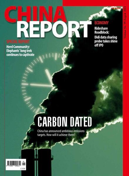 China Report – Issue 99 – August 2021 Cover