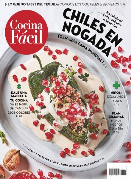 Cocina Facil – septiembre 2021 Cover