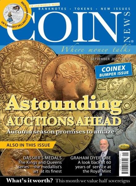Coin News – September 2021 Cover