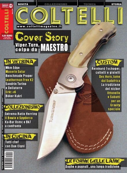 Coltelli – Aprile-Maggio 2021 Cover