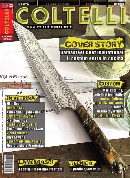 Coltelli – Giugno-Luglio 2021 Cover