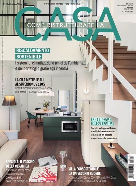 Come Ristrutturare la Casa – Settembre-Ottobre 2021 Cover