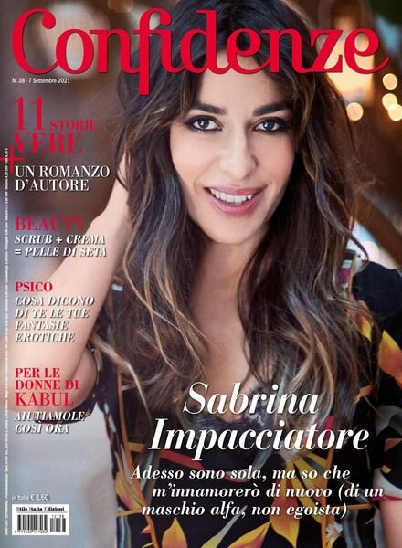Confidenze – 07 settembre 2021 Cover
