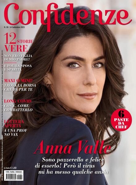 Confidenze – 14 settembre 2021 Cover