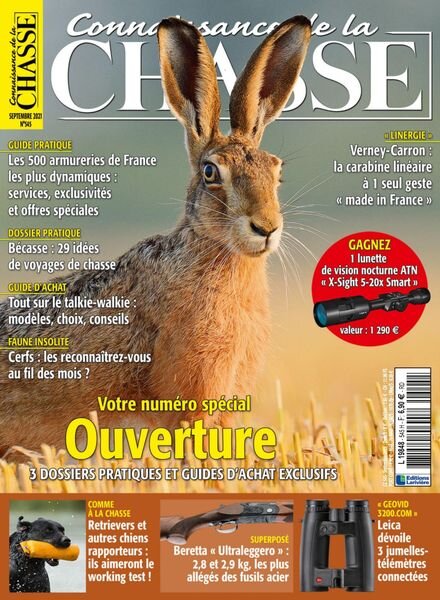 Connaissance de la Chasse – Septembre 2021 Cover