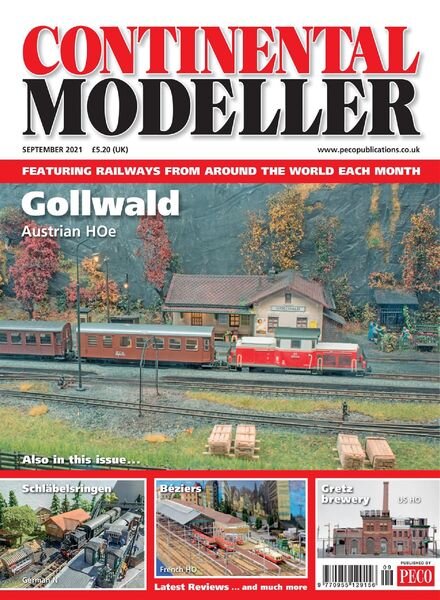 Continental Modeller – September 2021 Cover