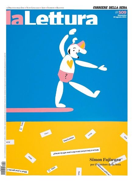 Corriere della Sera La Lettura – 29 Agosto 2021 Cover