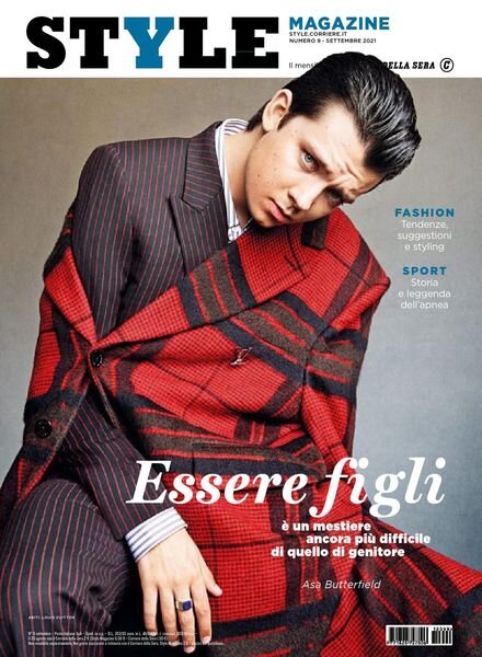 Corriere della Sera Style – settembre 2021 Cover