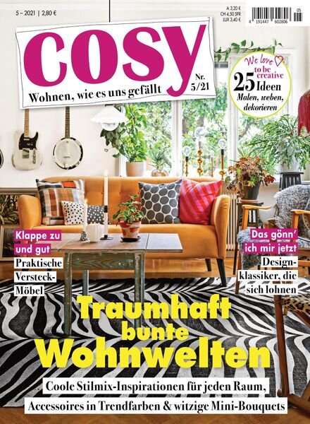 Cosy – September 2021 Cover