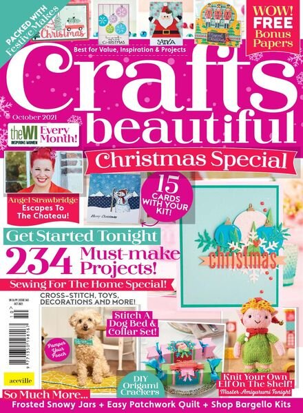 Crafts Beautiful – Issue 363 – October 2021 Cover