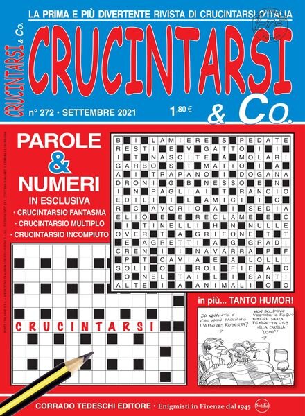 Crucintarsi & Co – settembre 2021 Cover