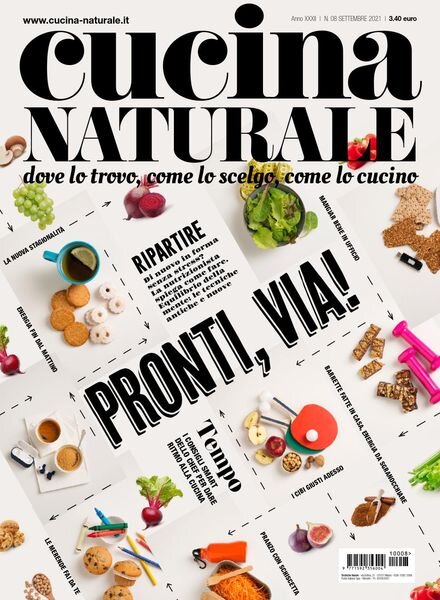 Cucina Naturale – Settembre 2021 Cover