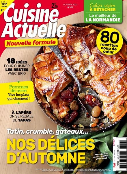 Cuisine Actuelle – Octobre 2021 Cover