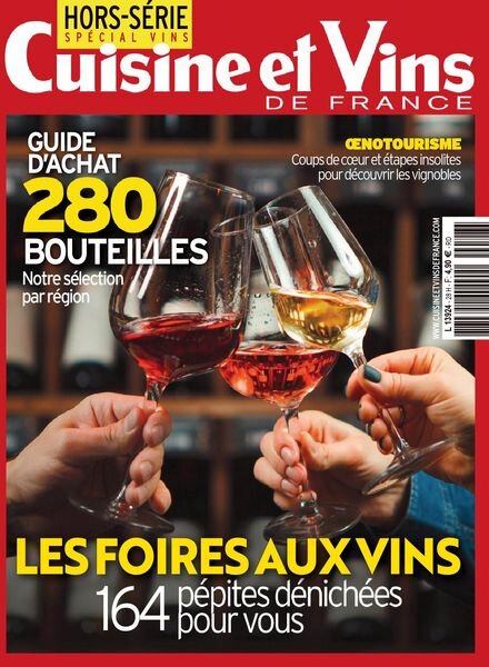 Cuisine et Vins de France – aout 2021 Cover